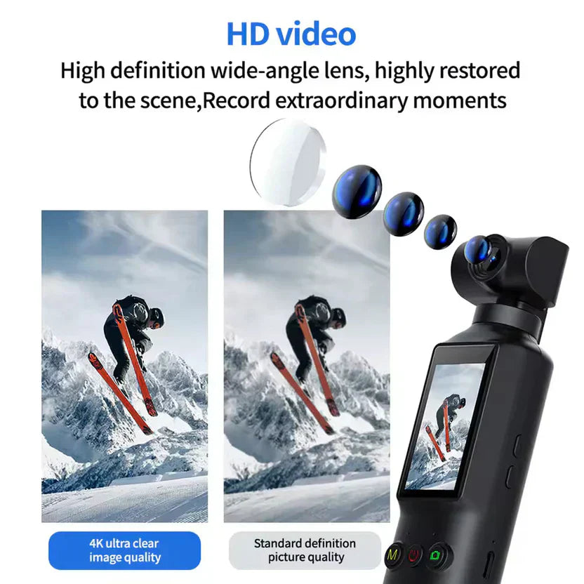 🔥Action Vlogging Camera with 1'' CMOS & 4K/120fps Video Max in Just Rs 175🔥